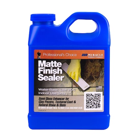 Miracle Sealants Quart, Transparent, Matte Finish Sealer MFSQT6